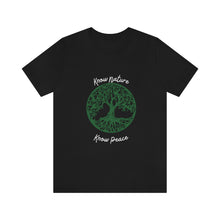 Load image into Gallery viewer, Know Nature Know Peace, Graphic Nature T-Shirt
