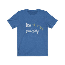Load image into Gallery viewer, Bee Yourself - Bee nature tee - Bee yourself graphic tee - T-shirt
