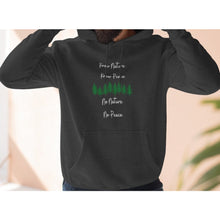 Load image into Gallery viewer, Know Nature, Know peace,Cozy Graphic Hoodie, Unisex Premium Pullover Hoodie
