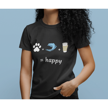 Load image into Gallery viewer, Dogs, Coffee, Ocean - Graphic T-shirt
