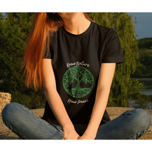 Load image into Gallery viewer, Know Nature Know Peace, Graphic Nature T-Shirt
