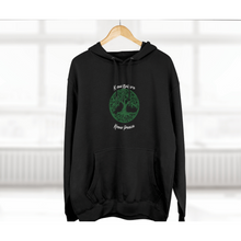 Load image into Gallery viewer, Nature Lovers Hoodie, Know Nature Know Peace, Unisex Premium Pullover Hoodie

